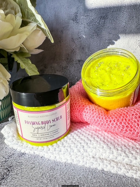 Mini Foaming Body Scrubs