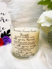 Inspiration Scripture Candles