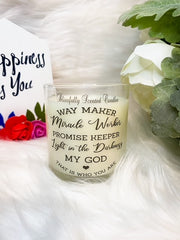 Inspiration Scripture Candles