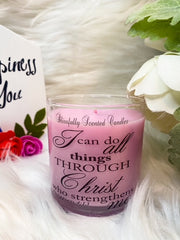 Inspiration Scripture Candles