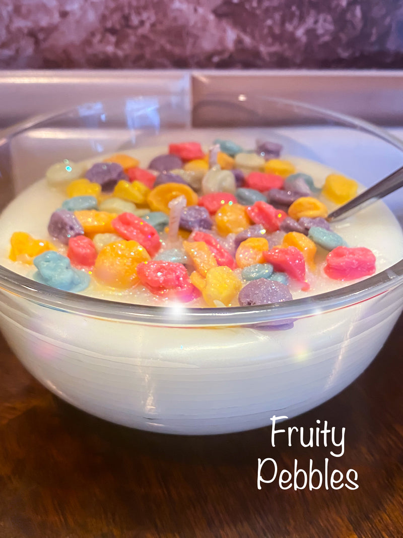 Cereal Bowl Candles