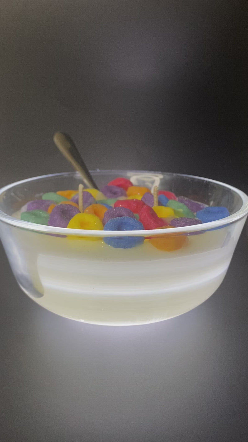 Cereal Bowl Candles